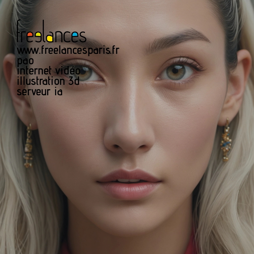 Pao mise en page internet vidéo illustration 3d serveur IA générative AI freelance paris studio de création magazines 8lh7xdp0